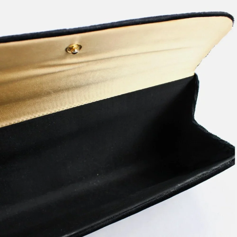Victorias Secret Velvet Clutch Bag